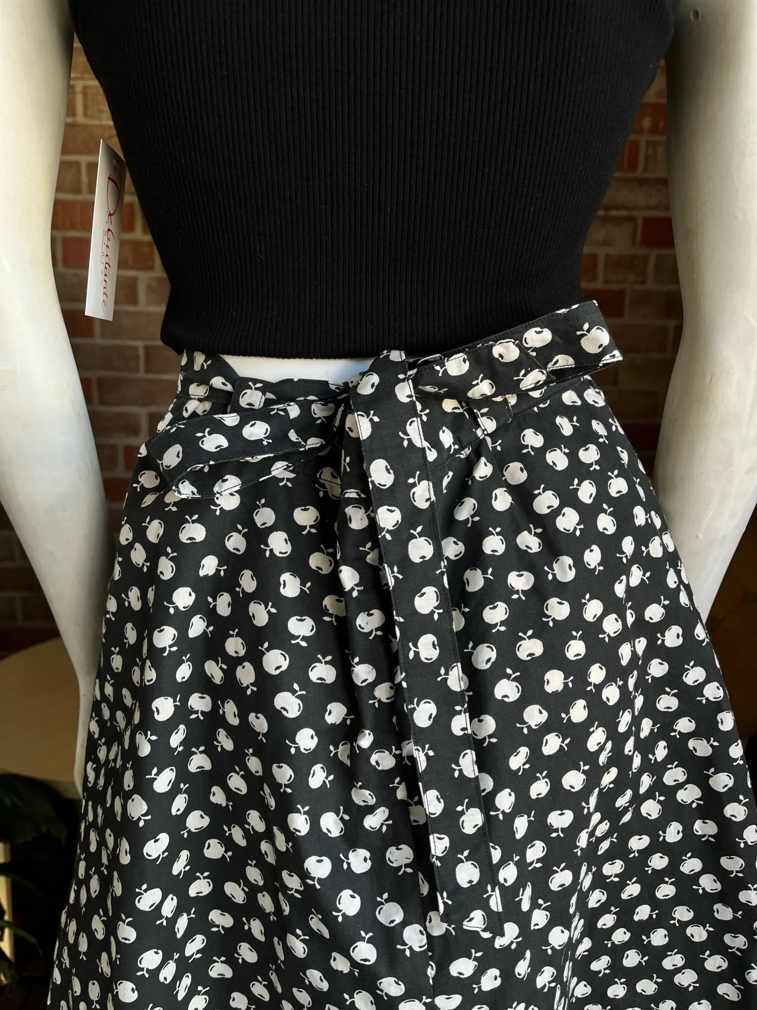 1950s Apple Novelty Skirt