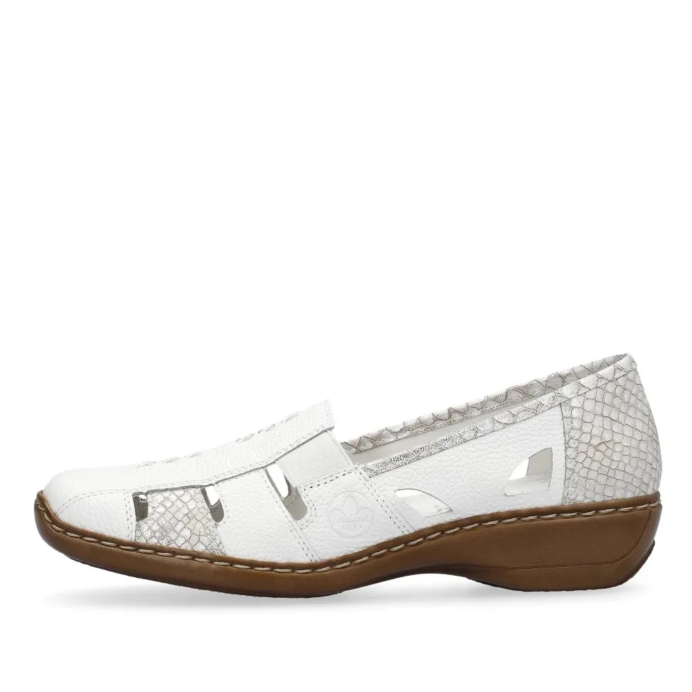 41385-80 Slip On White