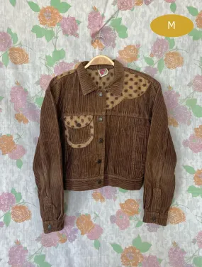 90's Iconic Corduroy Cropped Jacket