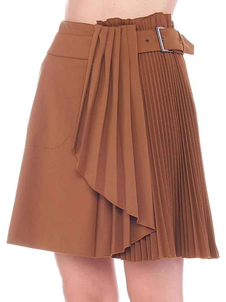 Alberta Ferretti Pleated Skirt