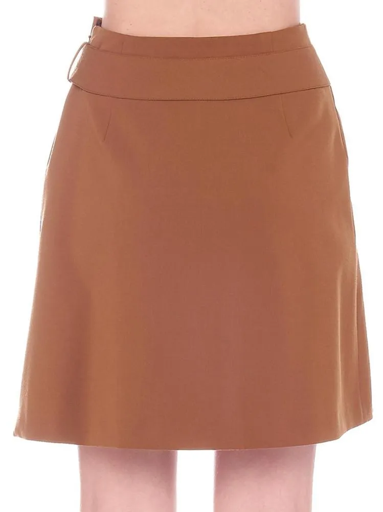 Alberta Ferretti Pleated Skirt