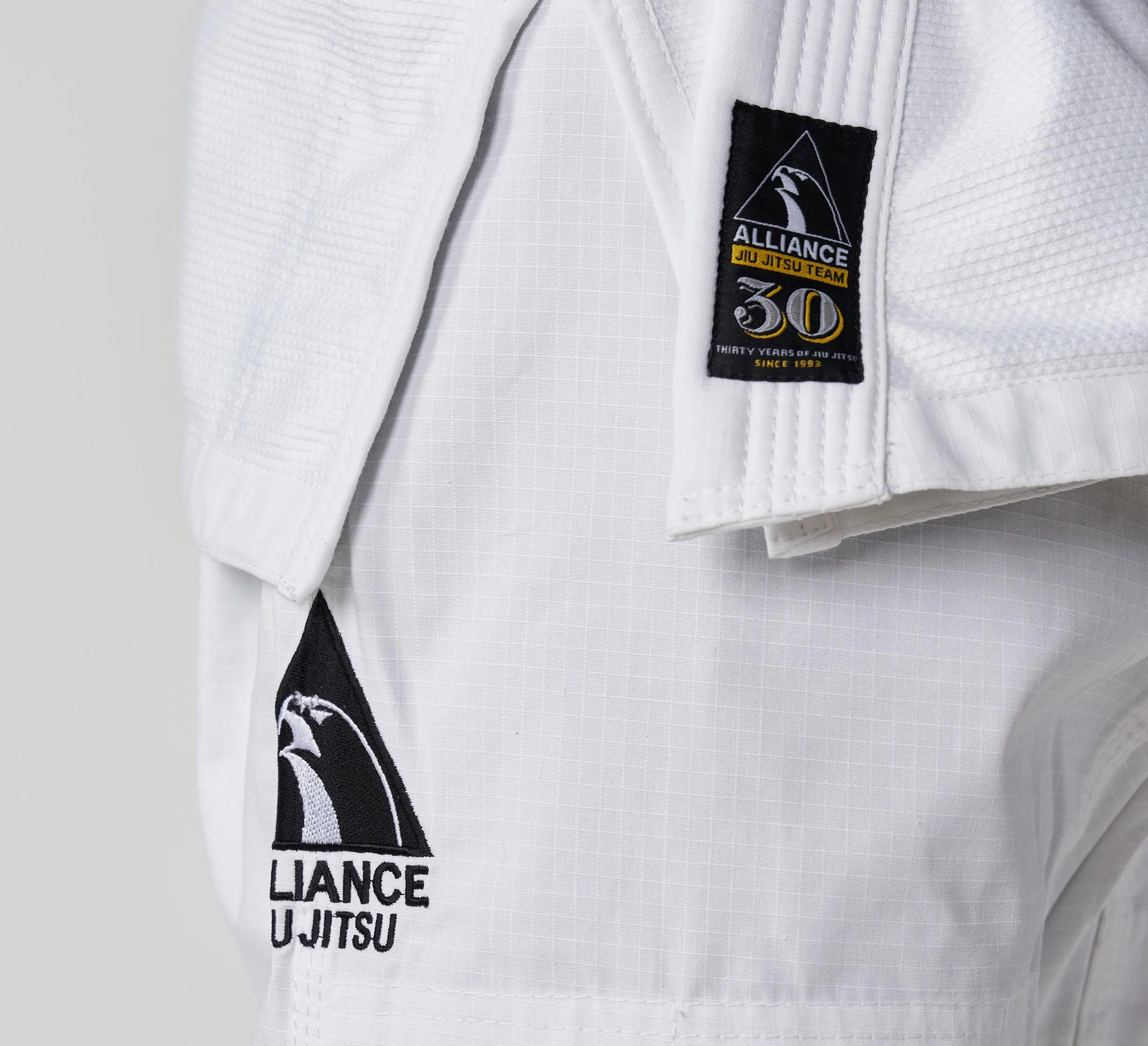 Alliance Limited Edition 30th Anniversary BJJ Gi White