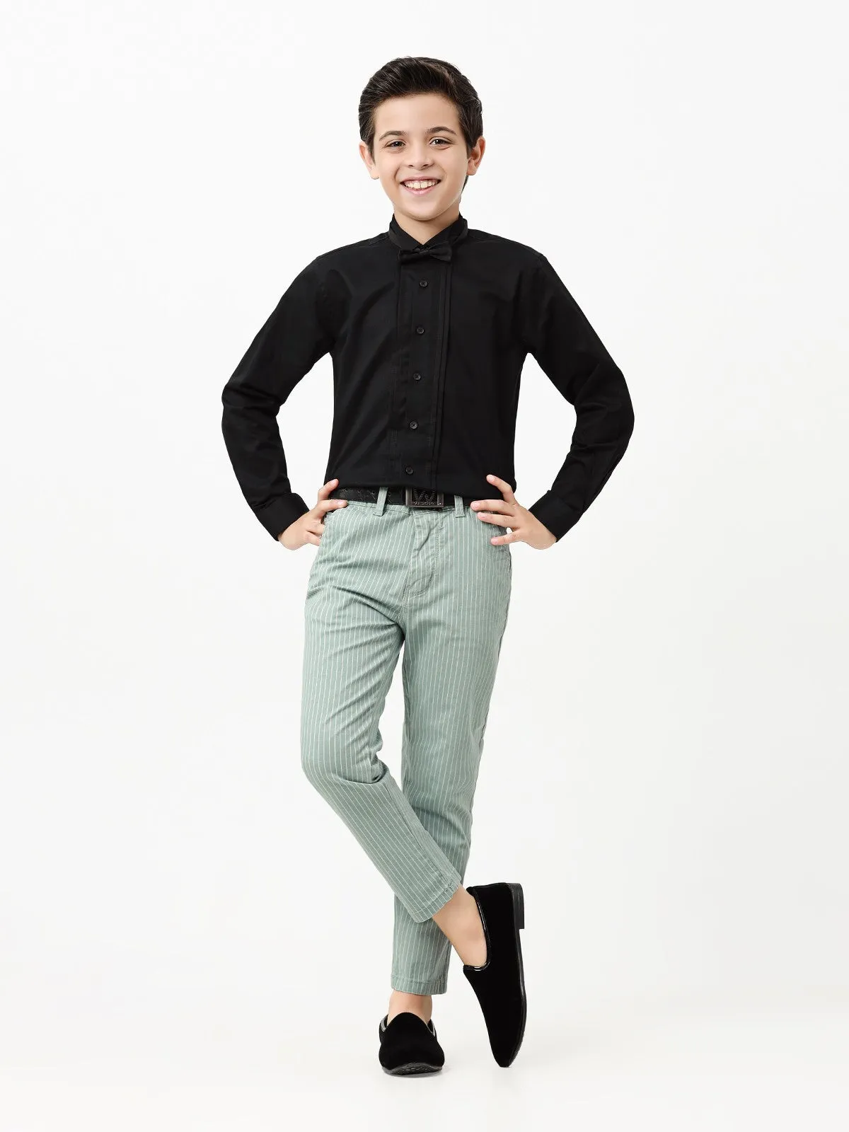 Boy's Light Blue Chino Pant - EBBCP23-004