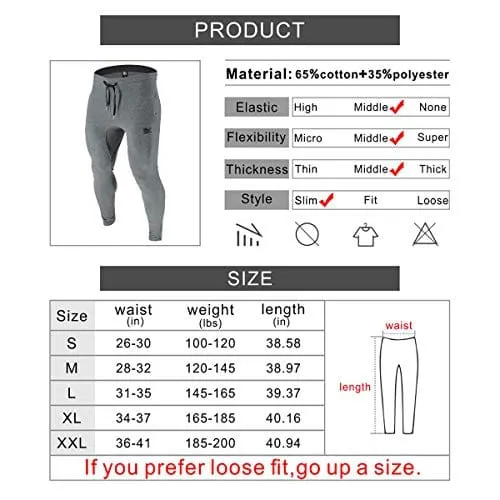 BROKIG Mens Zip Joggers Pants - Casual Gym Fitness Trousers Comfortable Tracksuit Slim Fit Bottoms Sweatpants with Pockets (Small, Dark Grey)