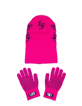 Butterfly Balaclava and Glove Set