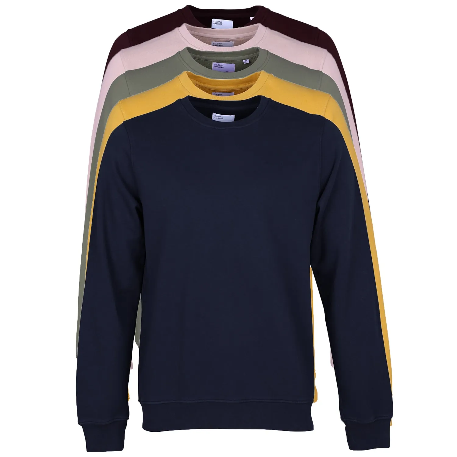 Classic Organic Unisex Crewneck Sweatshirt, Dark Amber