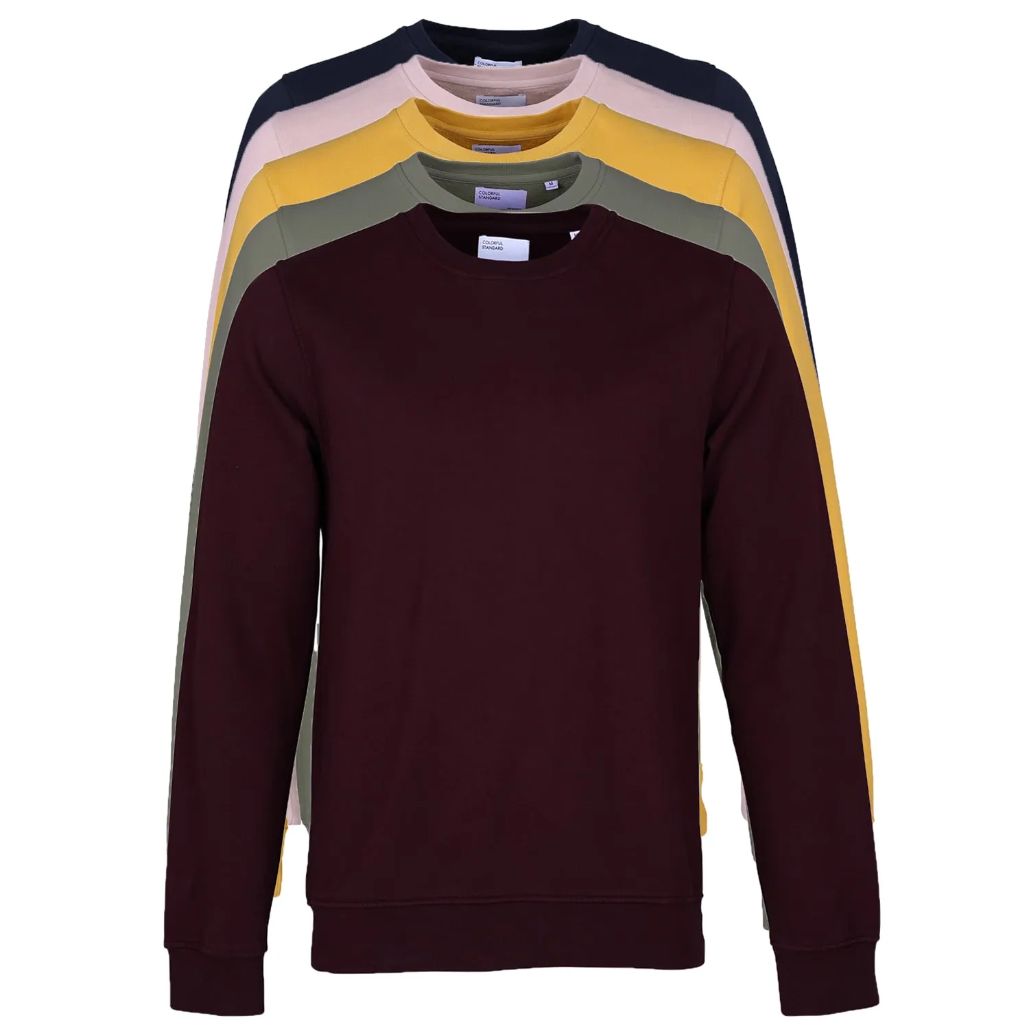 Classic Organic Unisex Crewneck Sweatshirt, Dark Amber