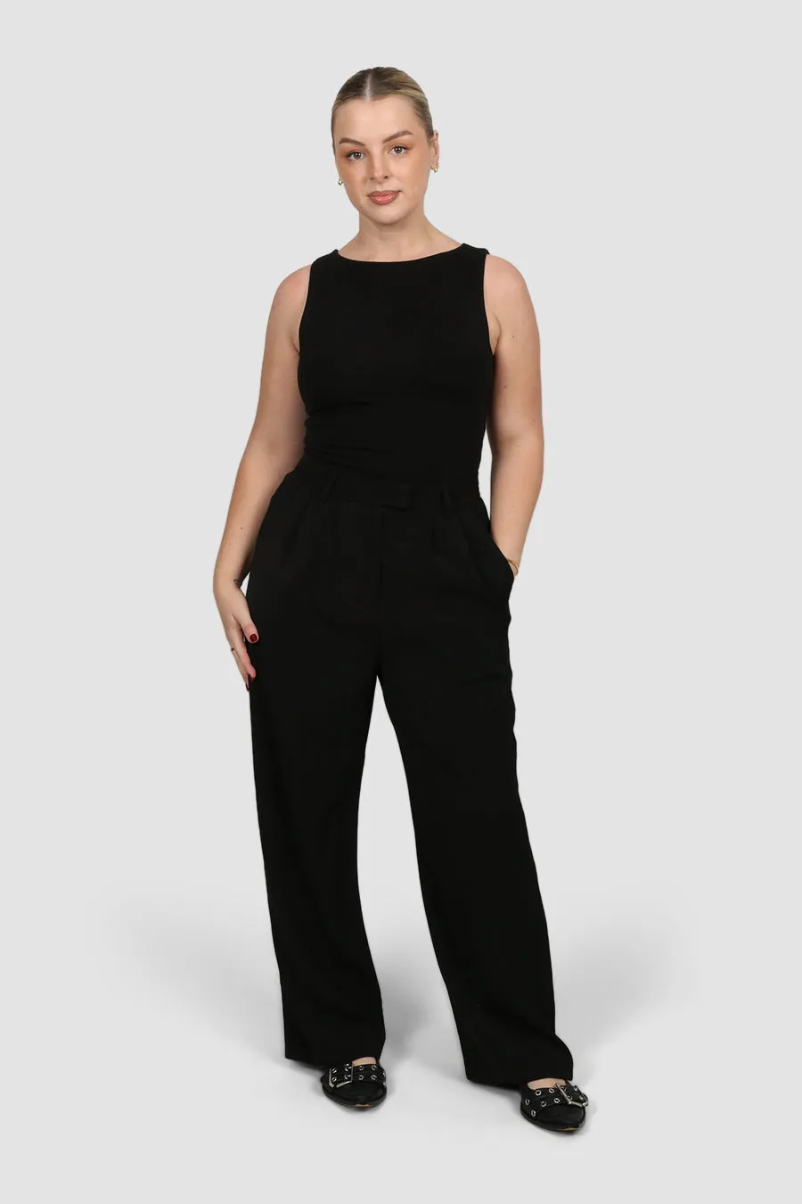 DOWNTOWN PANT BLACK