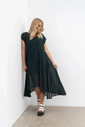 DREAMLINER DRESS -Black