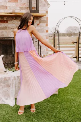 Dreamy Daze Pleated Maxi