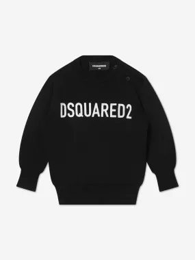 Dsquared2 Baby Boys Wool Knitted Logo Jumper