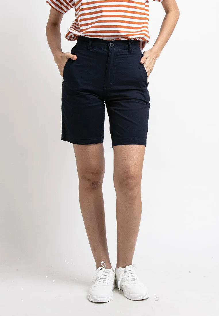 Forest Ladies 18/19" Cotton Twill Bermuda Shorts Women Chino Quarter Short Pants Women | Seluar Perempuan - 870144