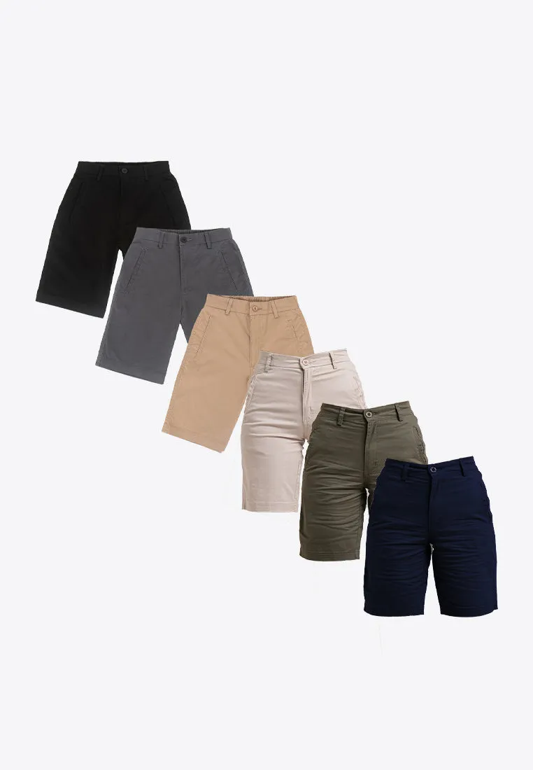 Forest Ladies 18/19" Cotton Twill Bermuda Shorts Women Chino Quarter Short Pants Women | Seluar Perempuan - 870144