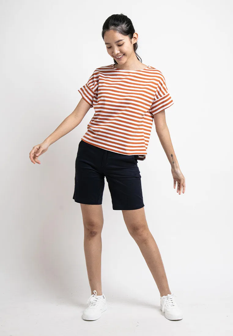 Forest Ladies 18/19" Cotton Twill Bermuda Shorts Women Chino Quarter Short Pants Women | Seluar Perempuan - 870144