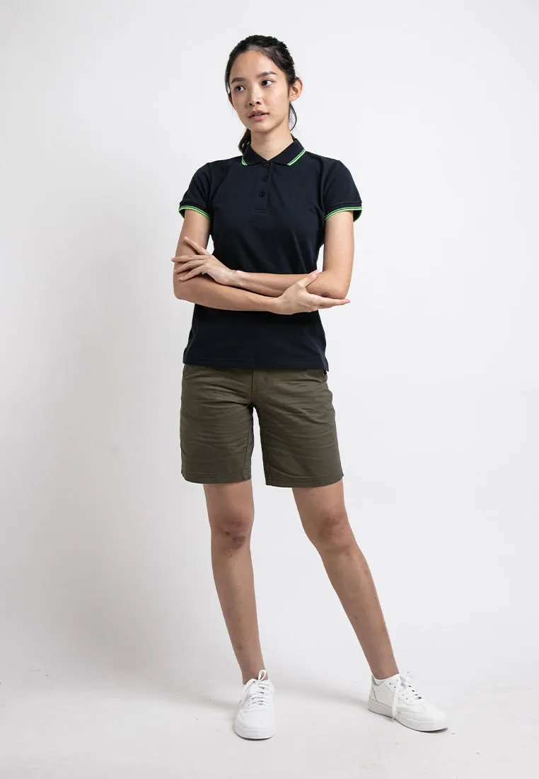 Forest Ladies 18/19" Cotton Twill Bermuda Shorts Women Chino Quarter Short Pants Women | Seluar Perempuan - 870144