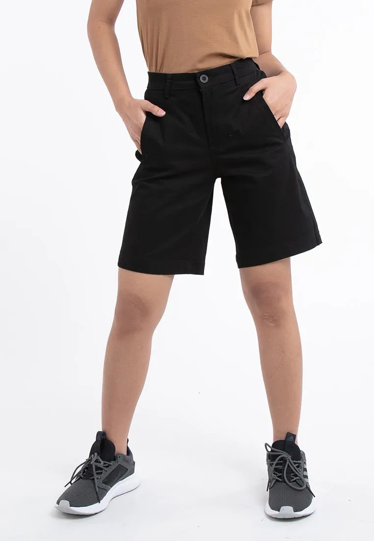 Forest Ladies 18/19" Cotton Twill Bermuda Shorts Women Chino Quarter Short Pants Women | Seluar Perempuan - 870144