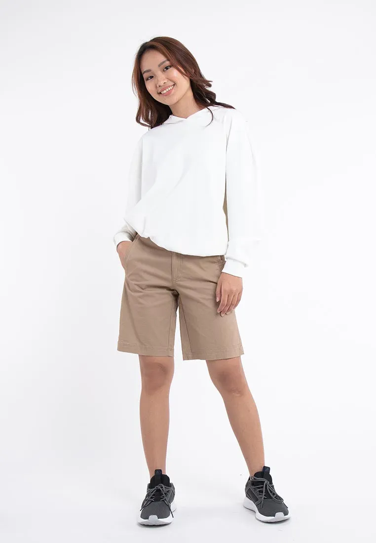 Forest Ladies 18/19" Cotton Twill Bermuda Shorts Women Chino Quarter Short Pants Women | Seluar Perempuan - 870144