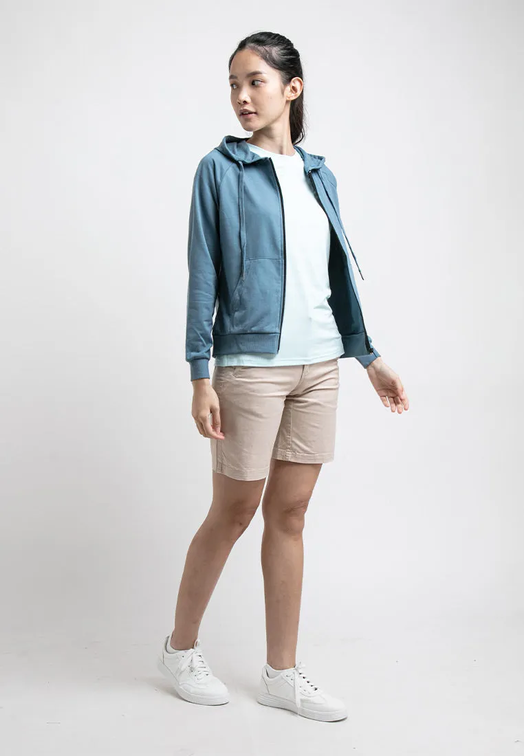 Forest Ladies 18/19" Cotton Twill Bermuda Shorts Women Chino Quarter Short Pants Women | Seluar Perempuan - 870144