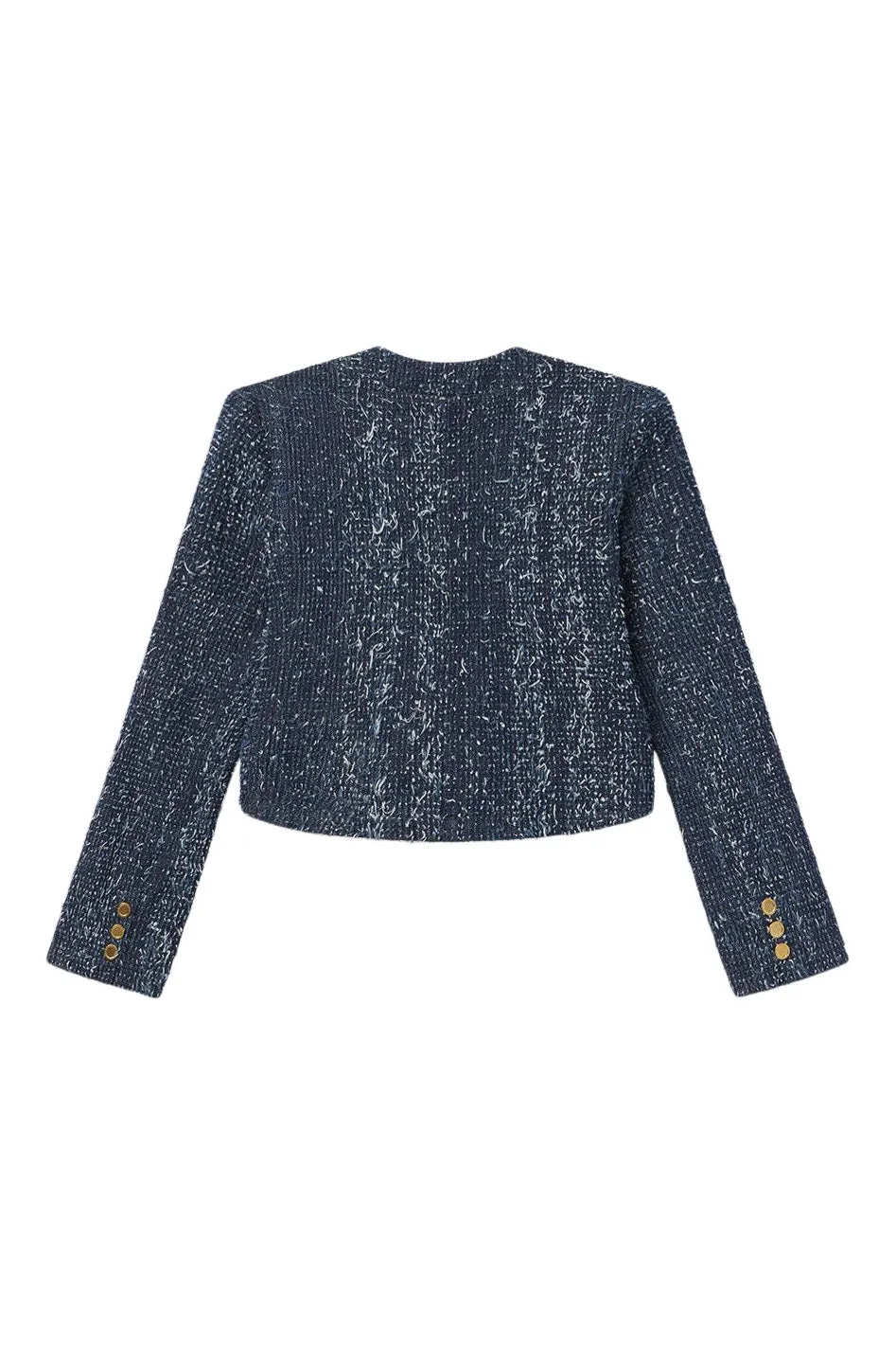 Frame Denim Boucle Jacket in Magic