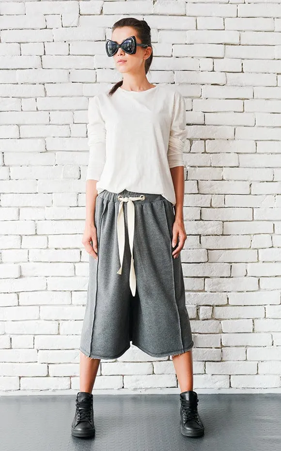 Grey Maxi Pants