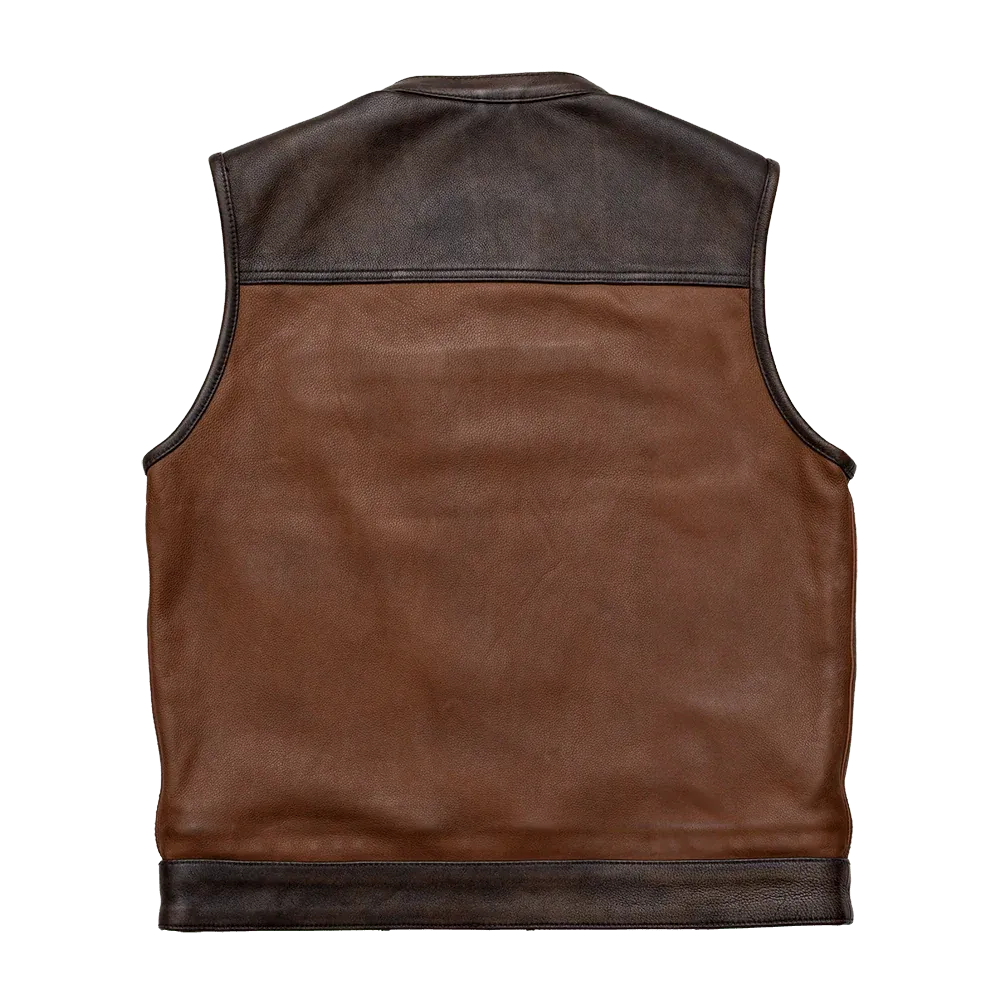 Gunner Men's Leather Motorcycle Vest (Limited Edition)