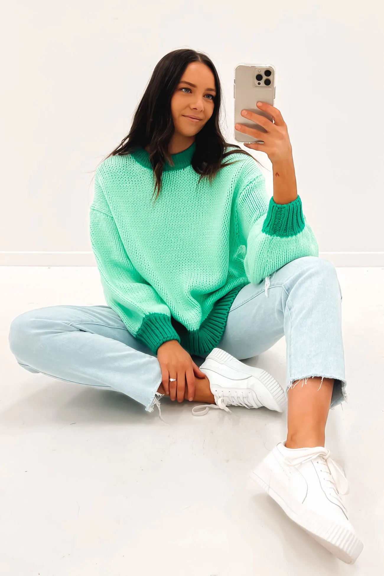 Heidi Knit Green