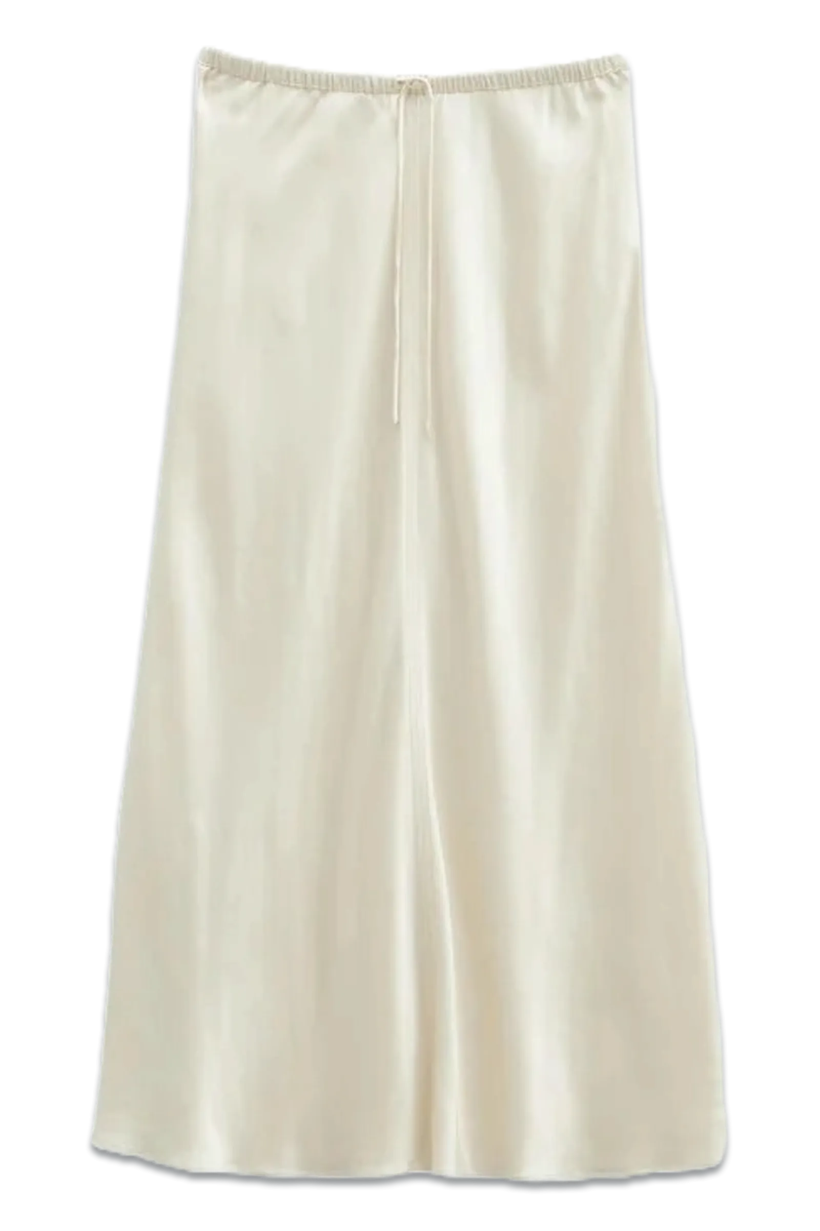 Indra Satin Midi Skirt