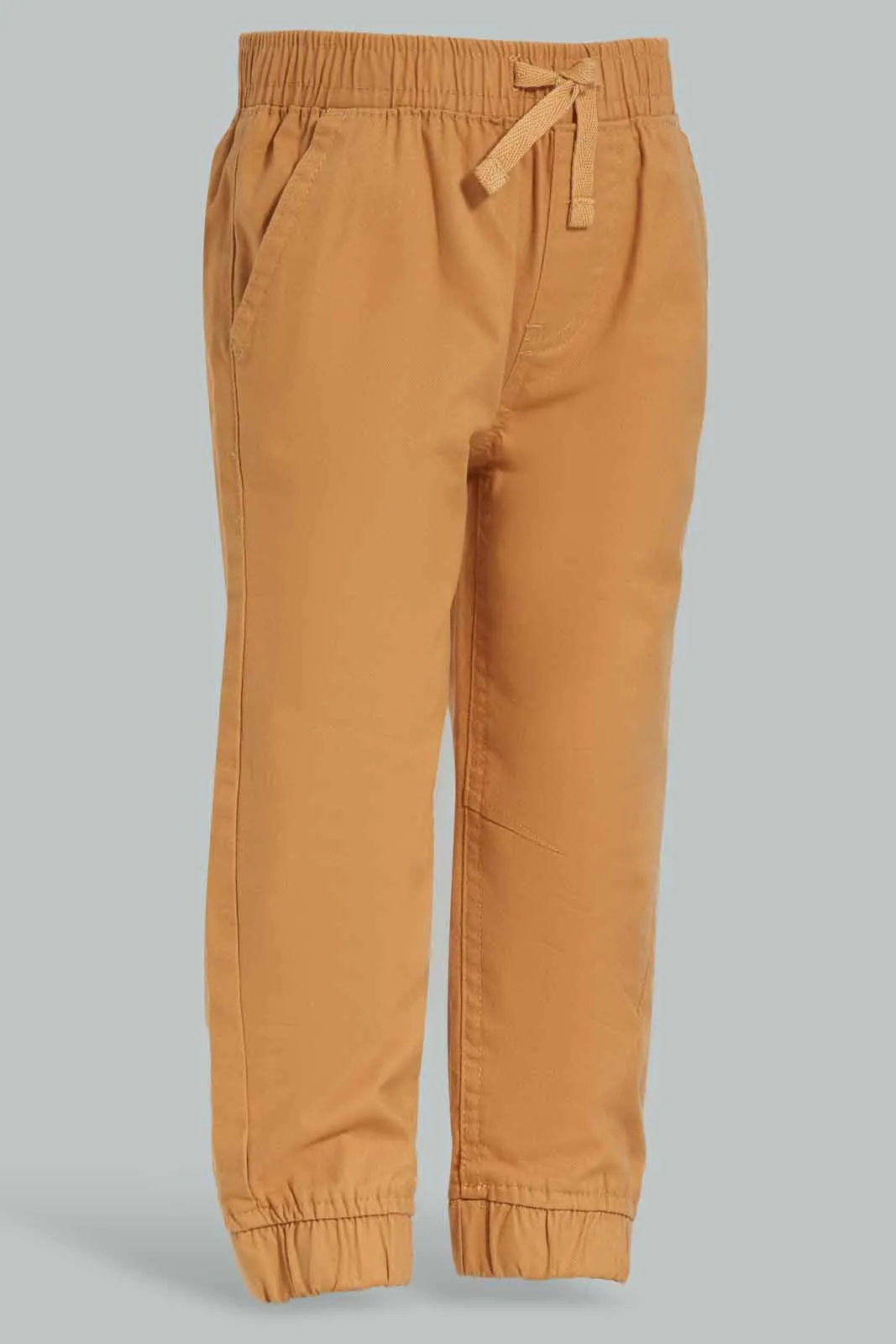 Infant Boys Beige Chino Jogger