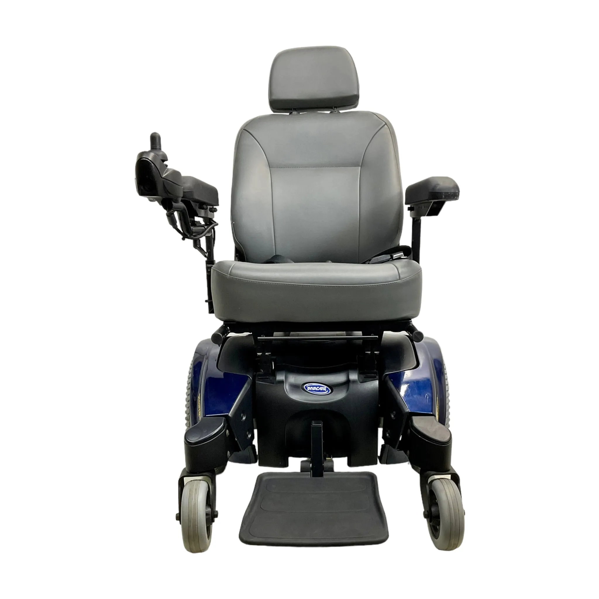 Invacare Pronto M91 Power Chair | 19 x 17 inch Seat | Manual Seat Recline | Foldable Seat