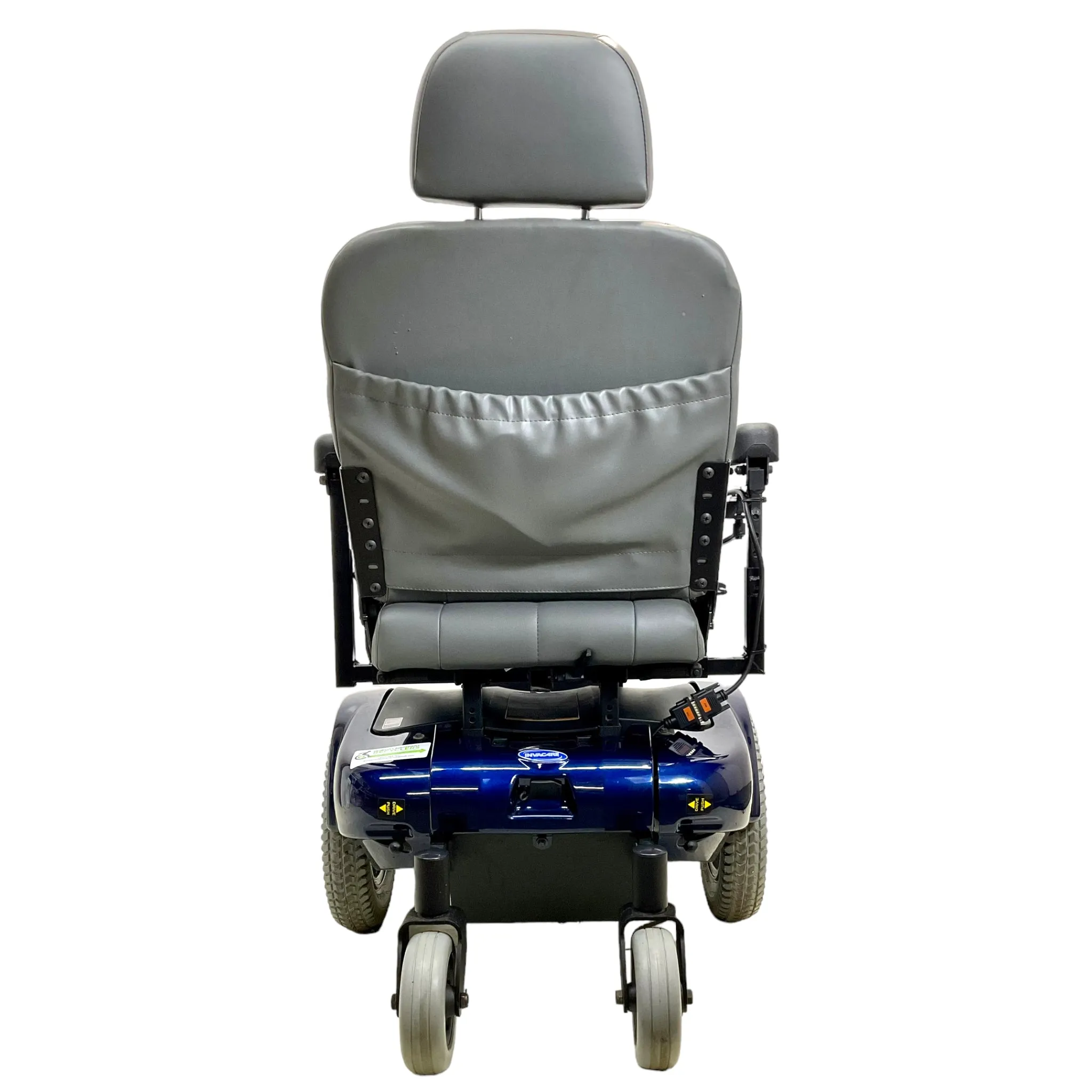 Invacare Pronto M91 Power Chair | 19 x 17 inch Seat | Manual Seat Recline | Foldable Seat