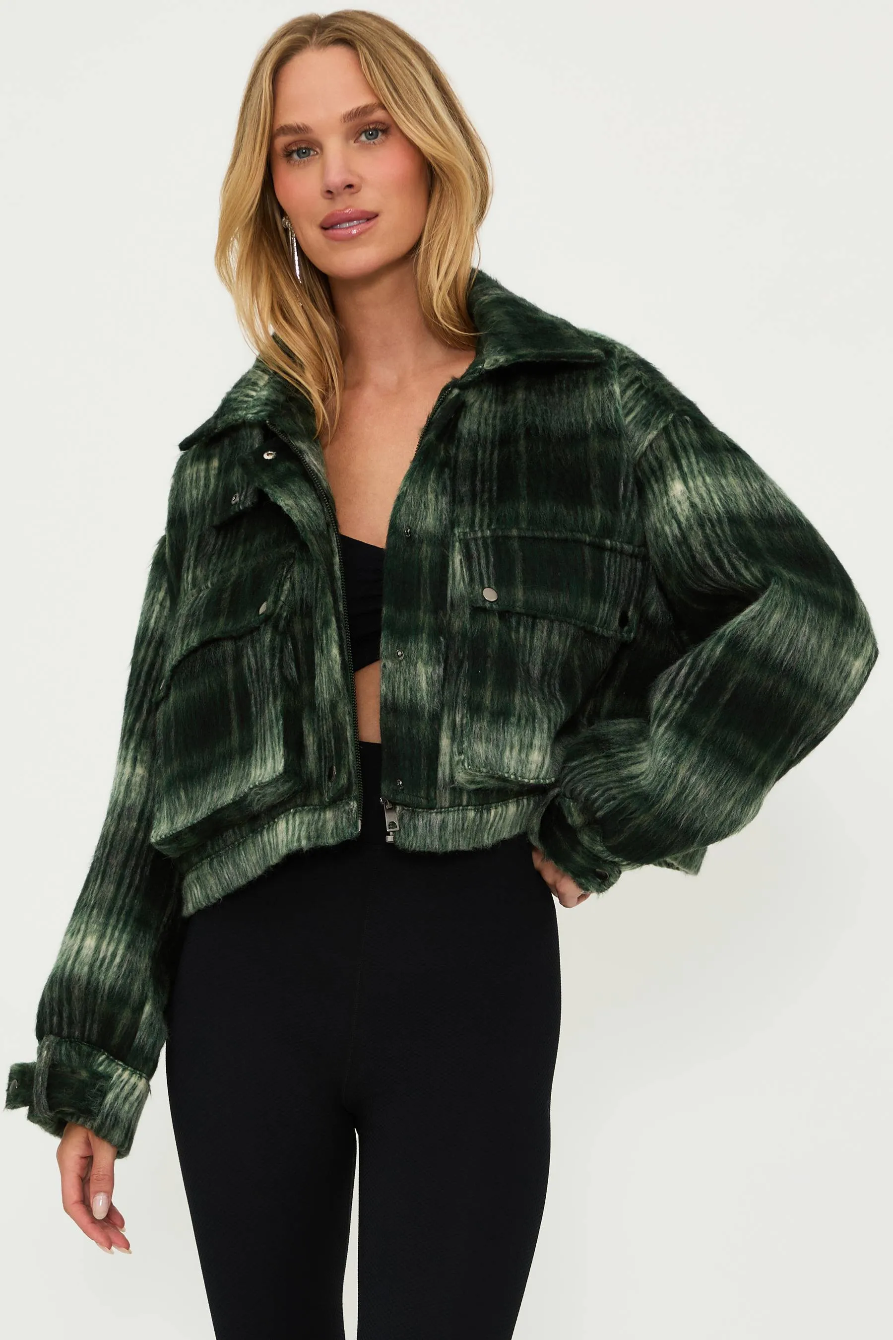 Isola Jacket Pine Plaid