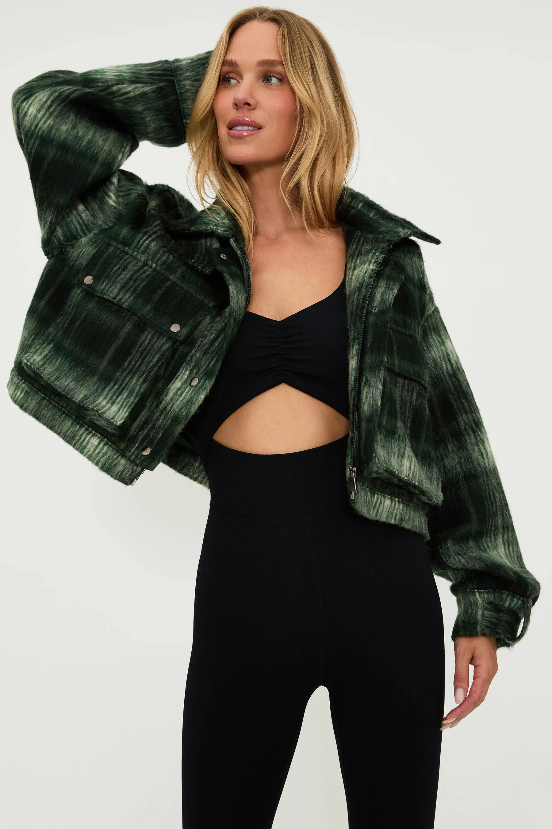 Isola Jacket Pine Plaid