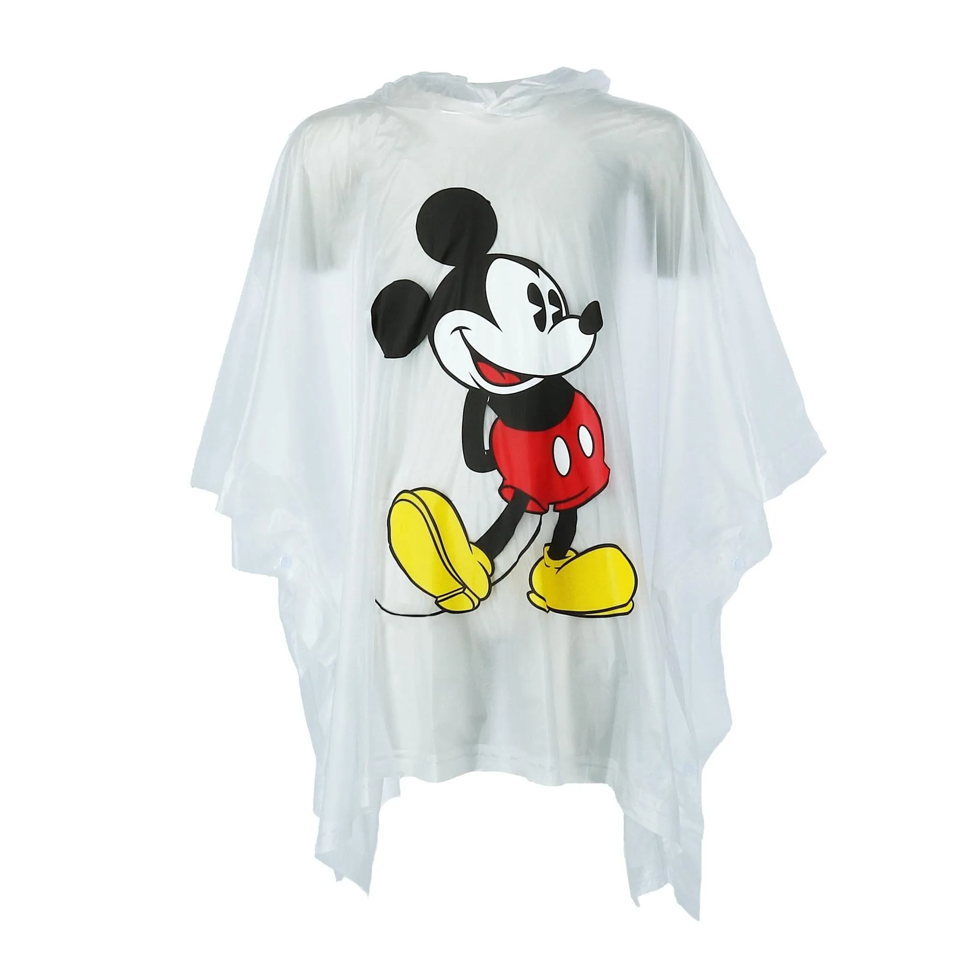 Jerry Leigh Disney Kid's Classic Mickey Mouse Rain Poncho