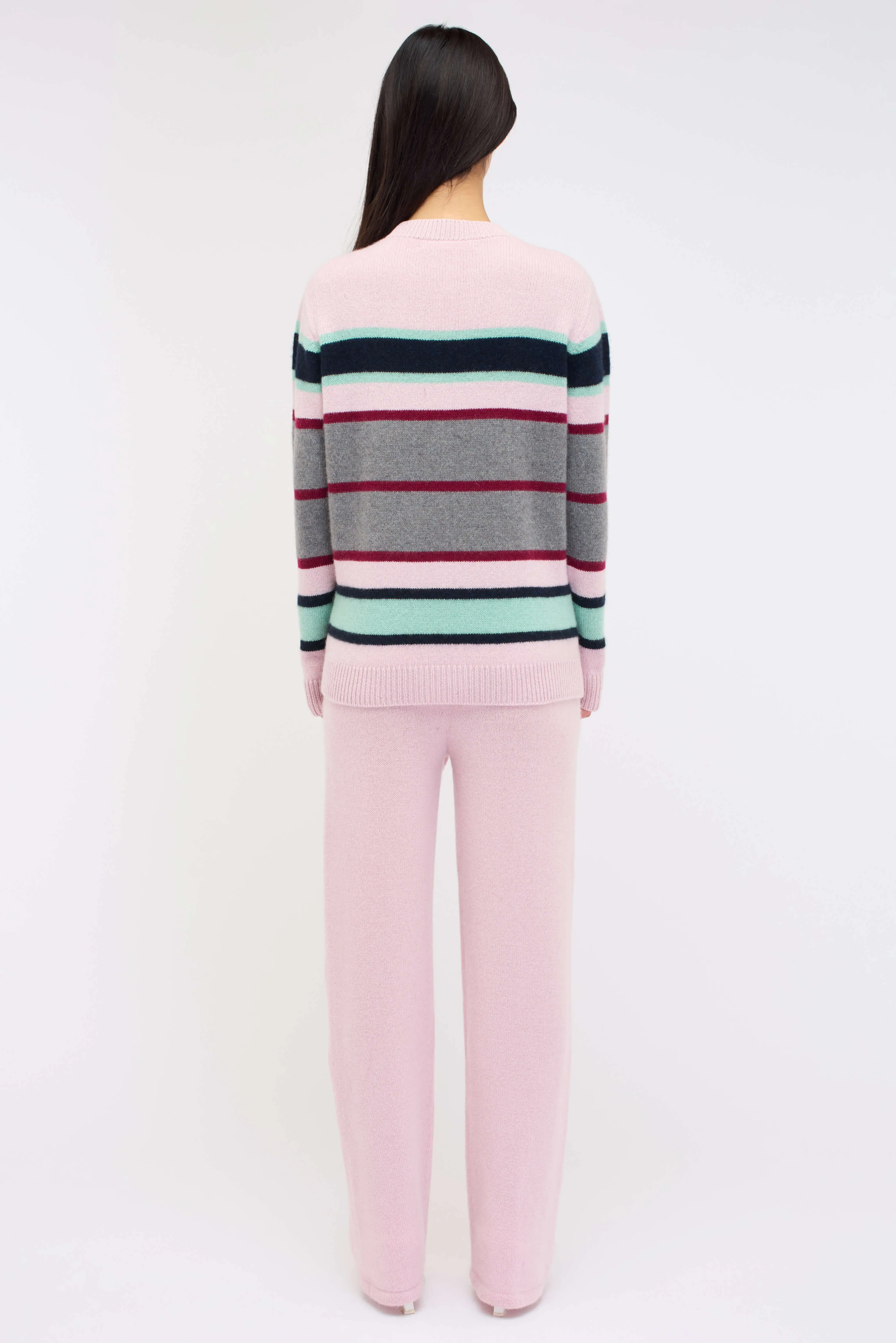 Jitney Stripe Women's Crew