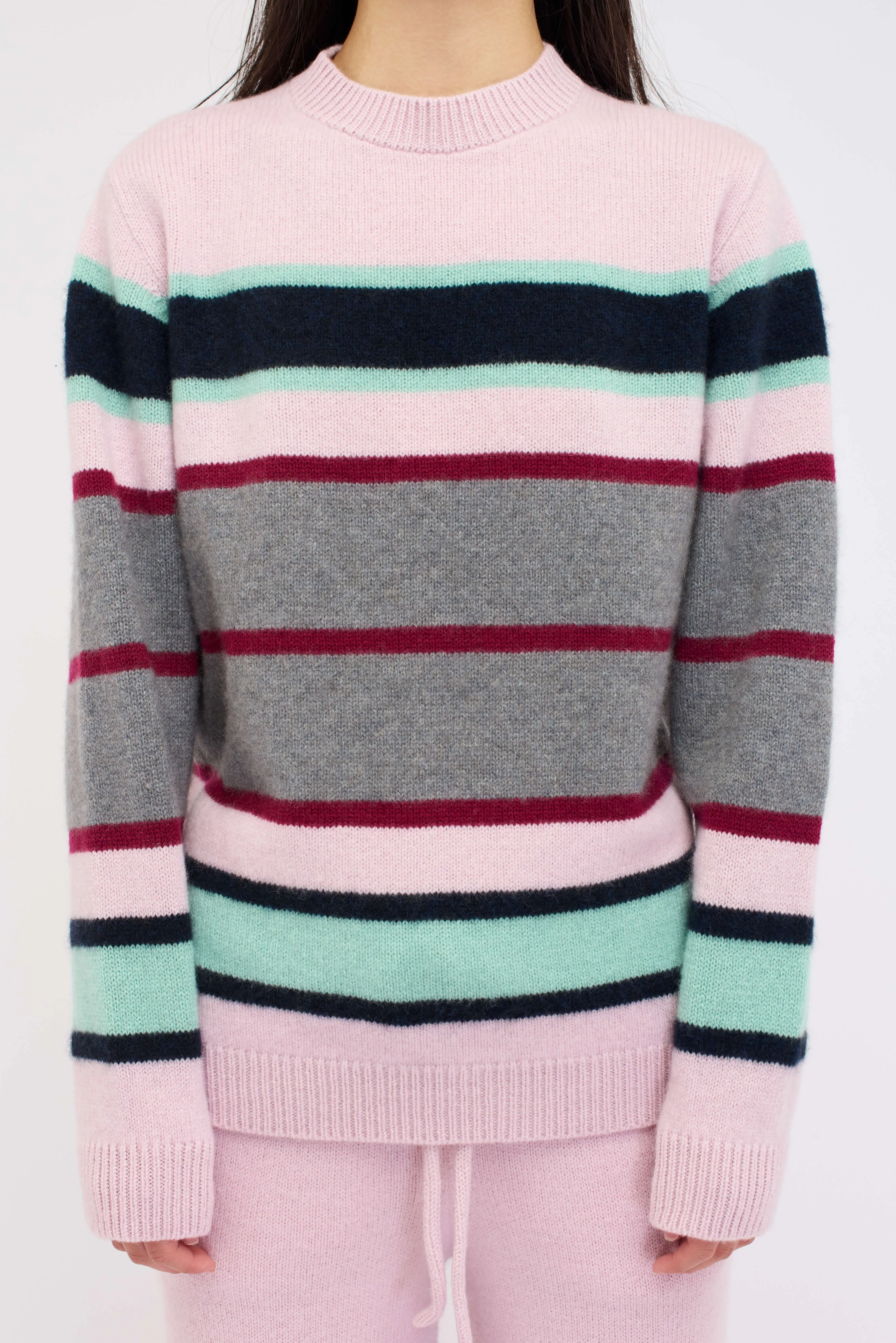 Jitney Stripe Women's Crew