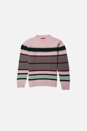 Jitney Stripe Women's Crew