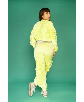 Juicy Cropped Jacket Glowing Lemon