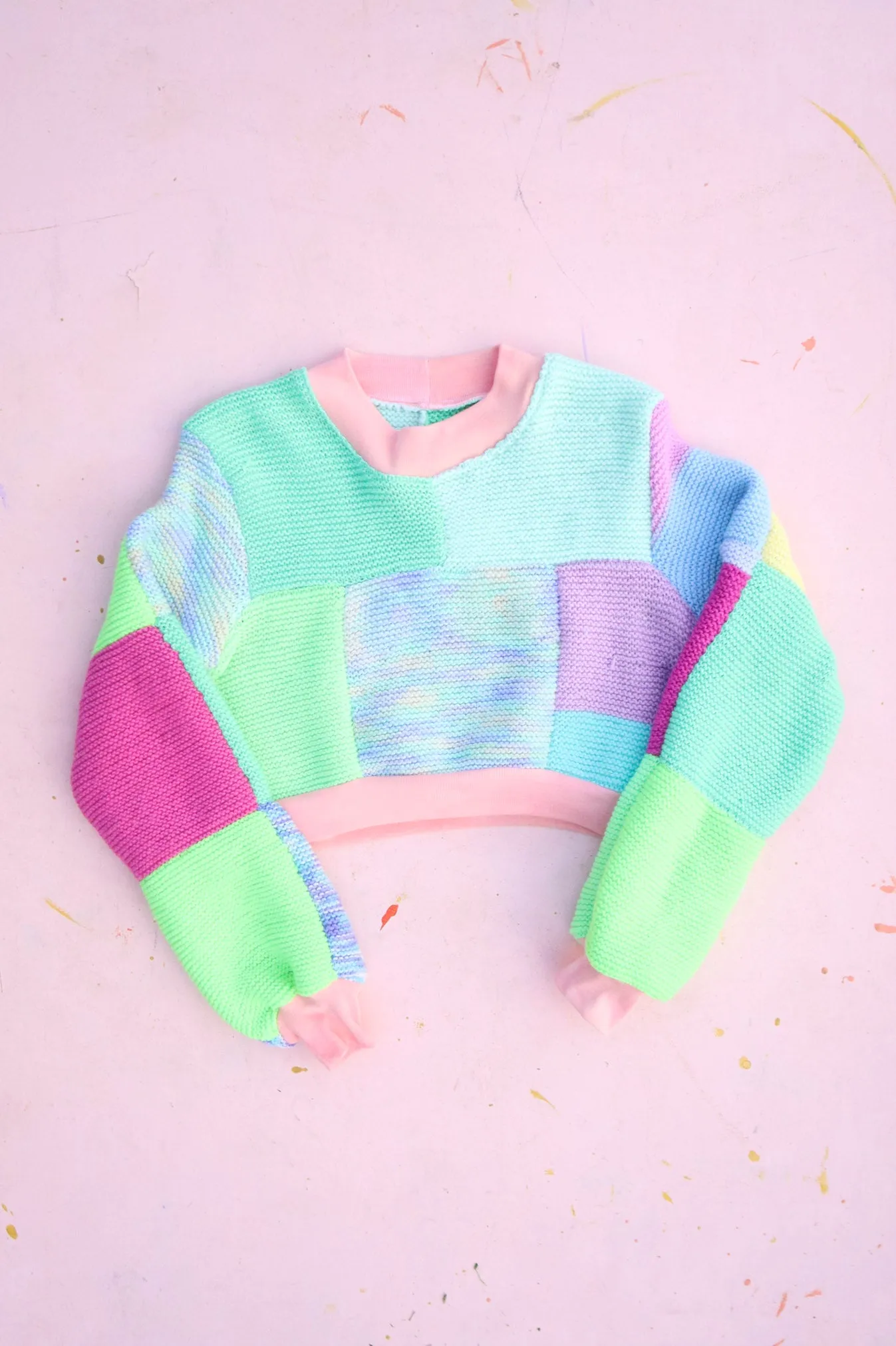 Kayla Patchy Jumper - One of a kind