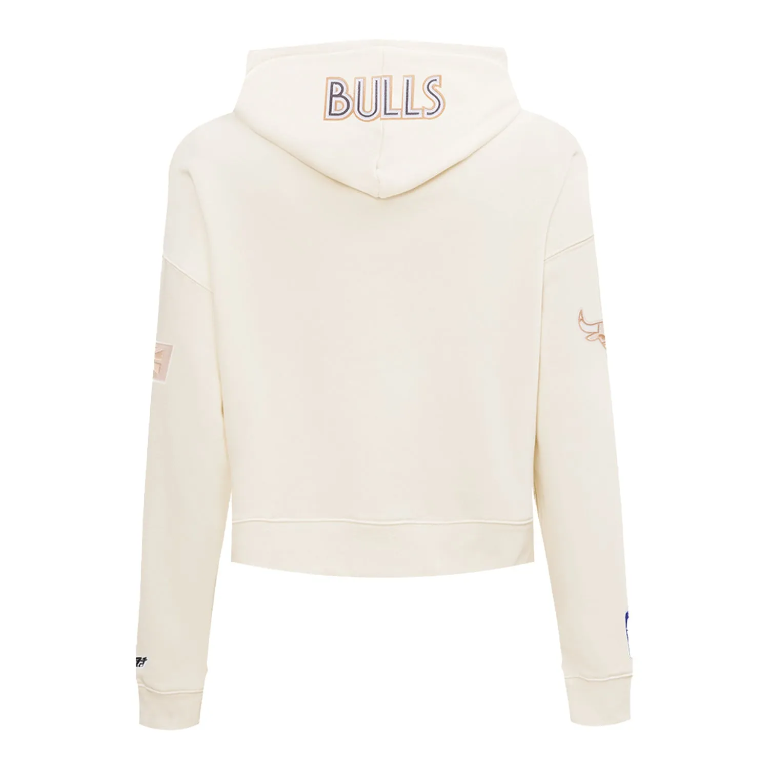 LADIES 2024-25 CHICAGO BULLS CITY EDITION CROPPED HOODED SWEATSHIRT