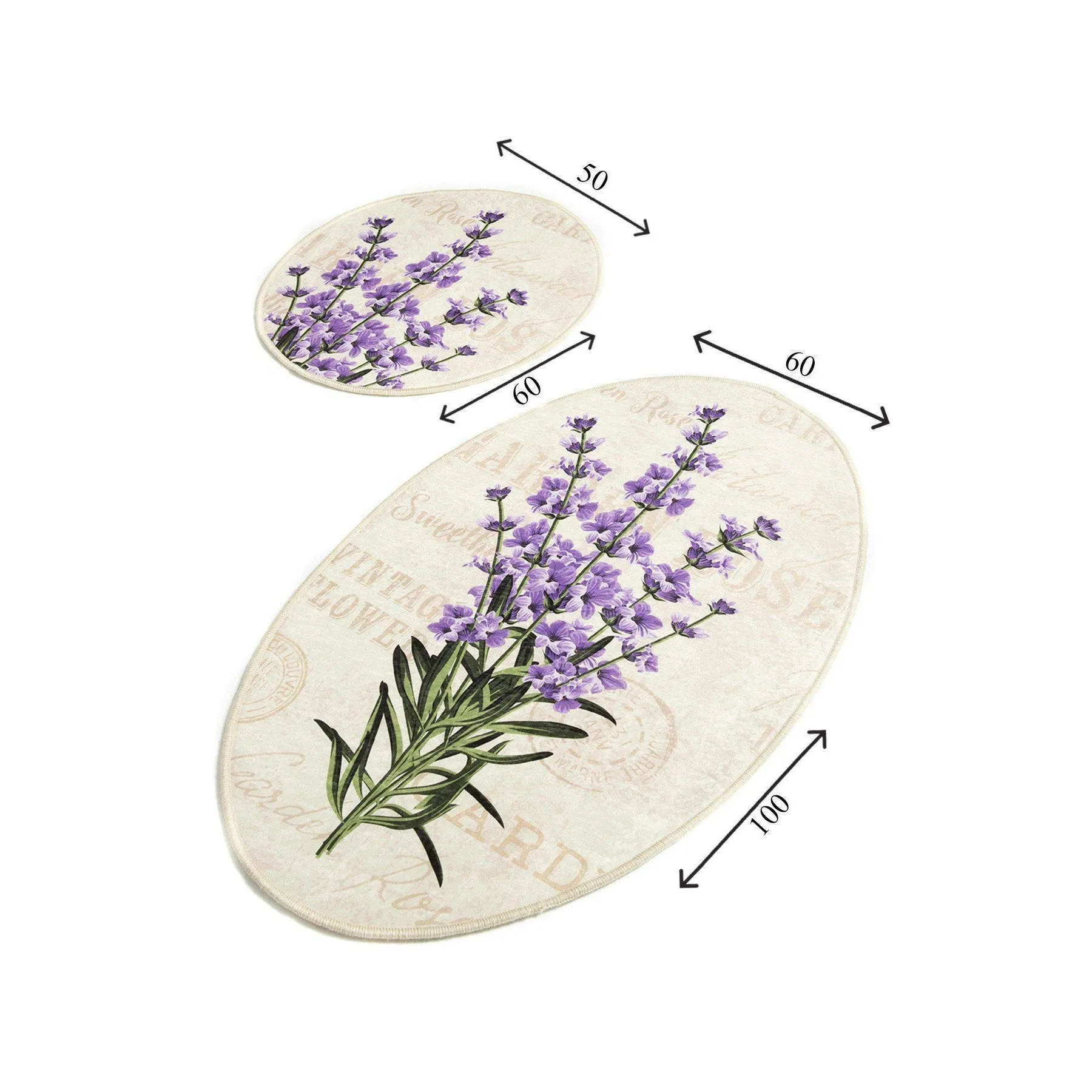 Lavender DJT 4  Bath Mat