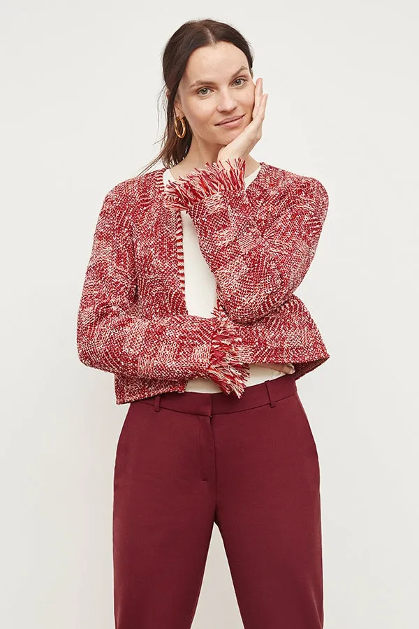 Lilia Jacket - Interweave :: Red Multi