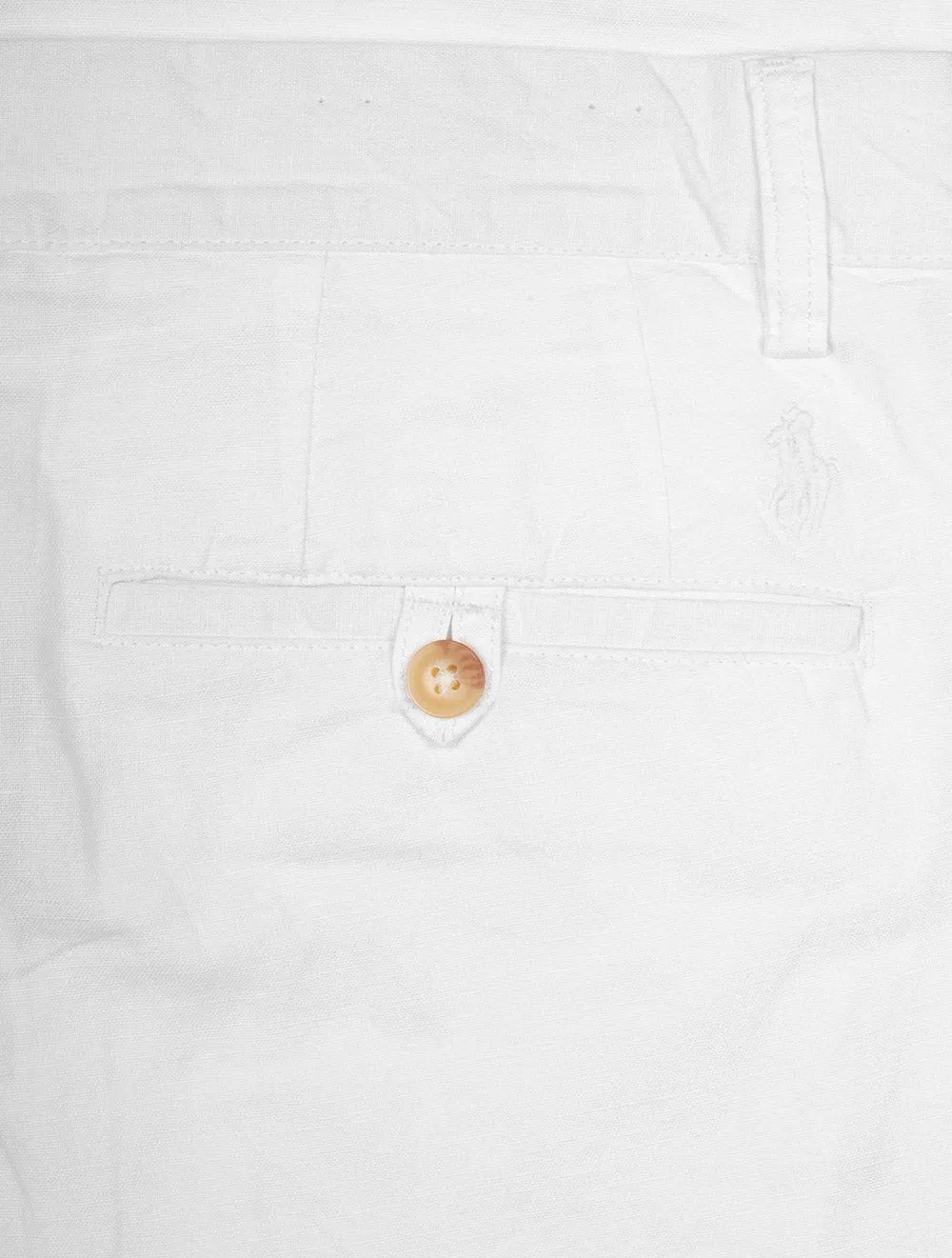 Linen Cotton Trousers White