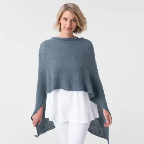 Lyon Poncho Knitting Kit | Shibui Pebble & Knitting Pattern