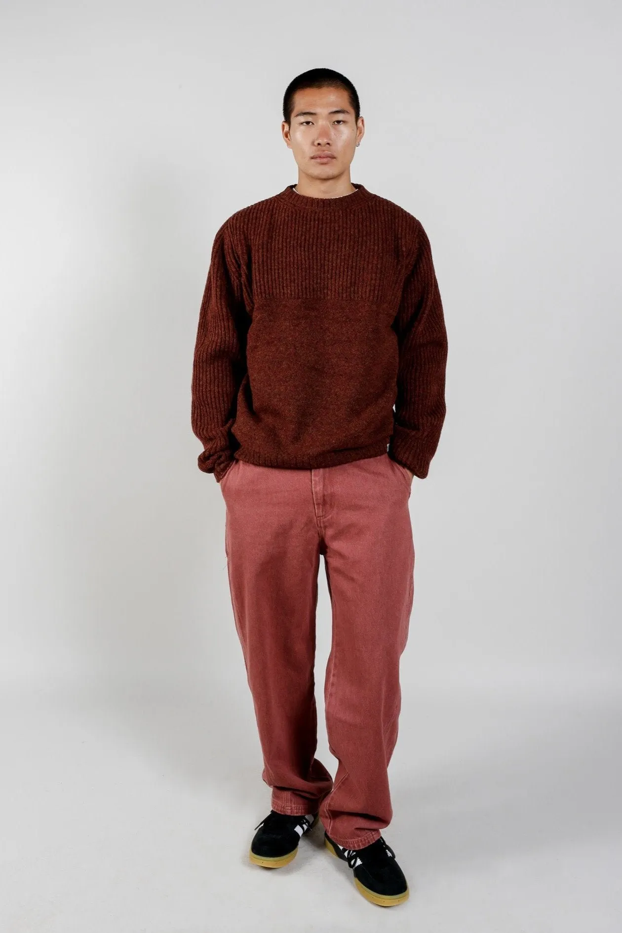 Makulu Organic Cotton Trouser Red Wash