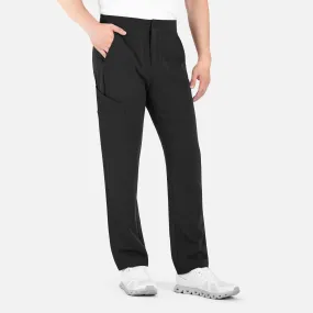 Men's Contrast Piping Cargo Pant by Maevn (Regular) XS-3XL / Black