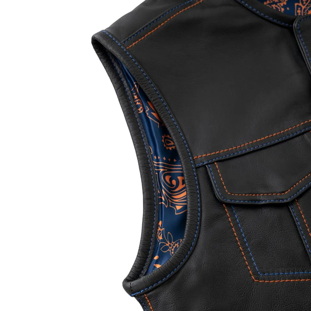 Metro - Men's Club Style Motorcycle Vest