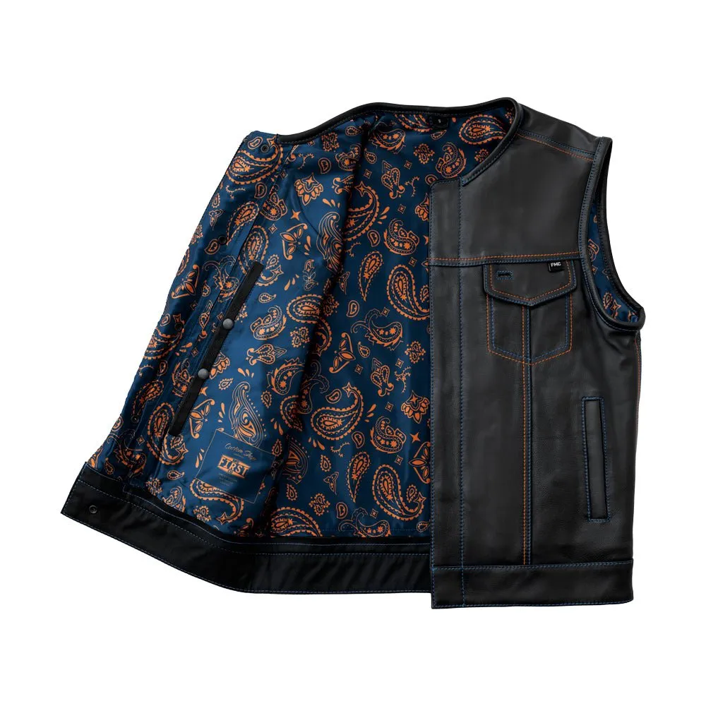 Metro - Men's Club Style Motorcycle Vest