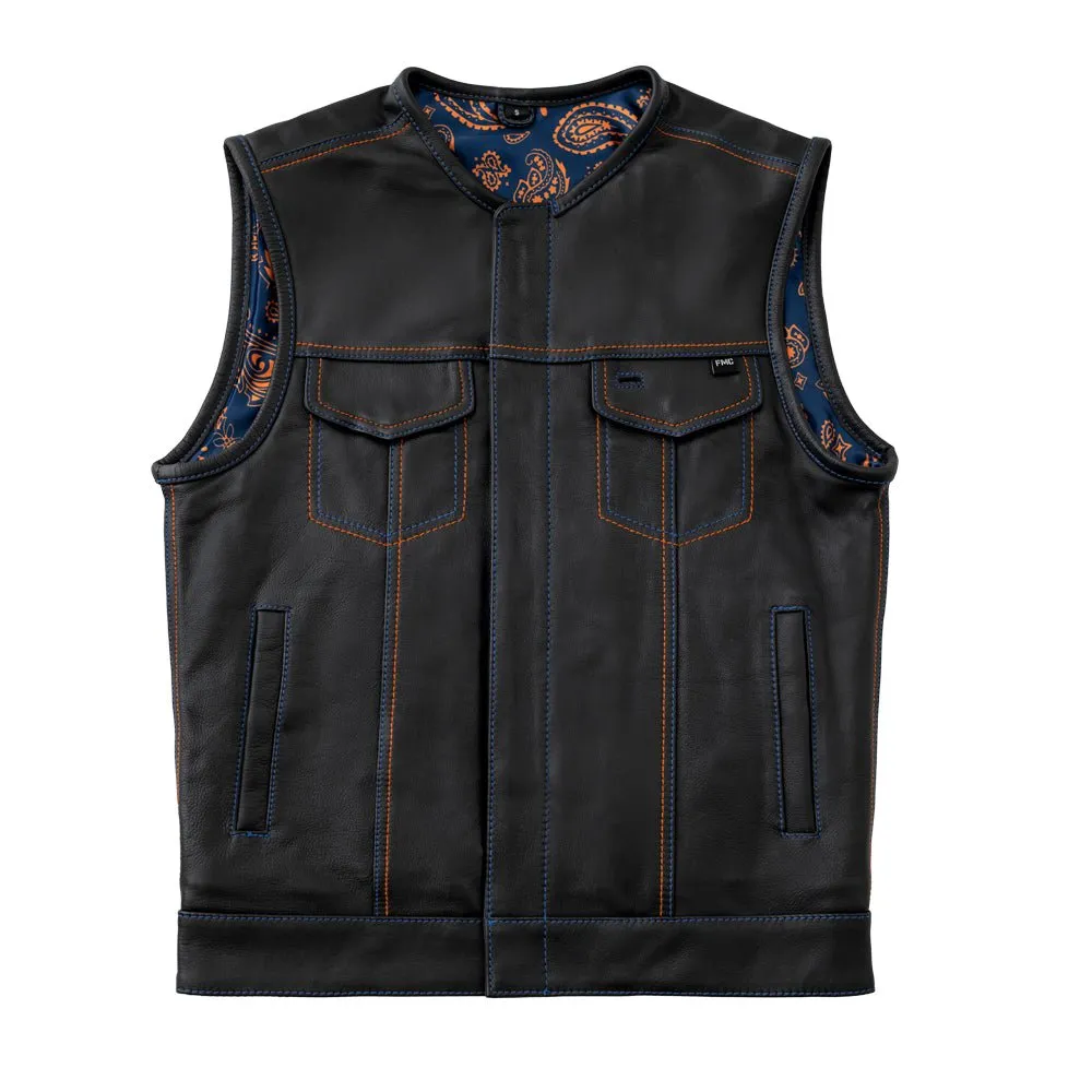 Metro - Men's Club Style Motorcycle Vest