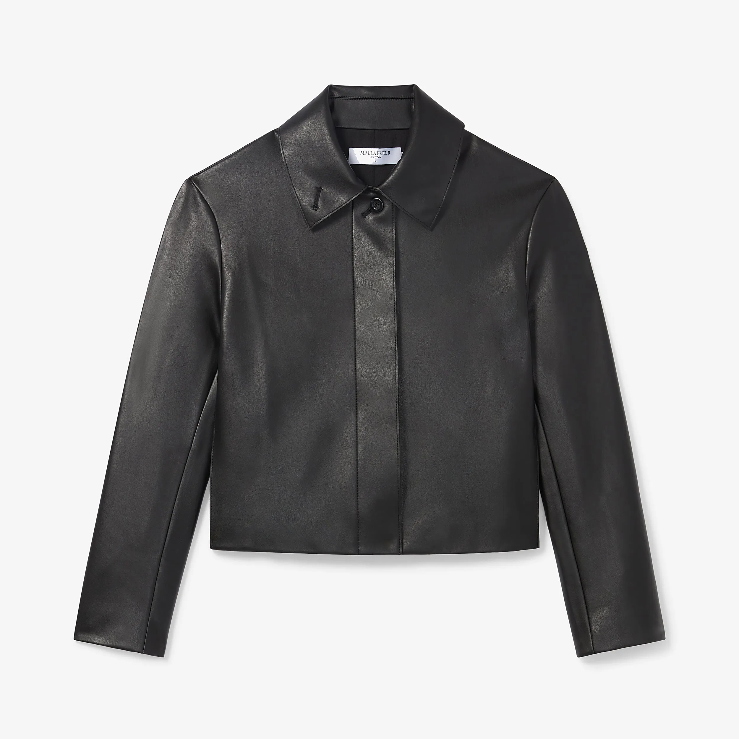 Nicky Jacket - Vegan Leather :: Black