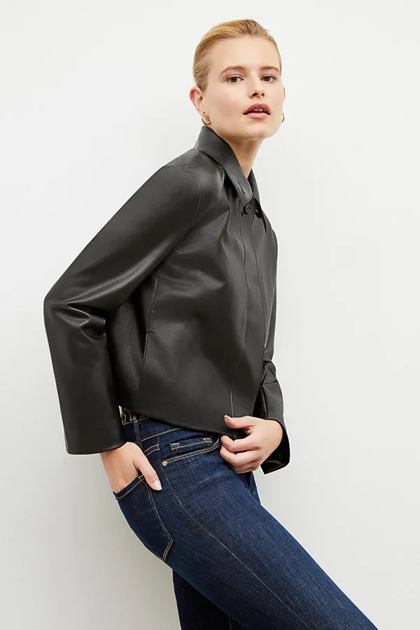 Nicky Jacket - Vegan Leather :: Black